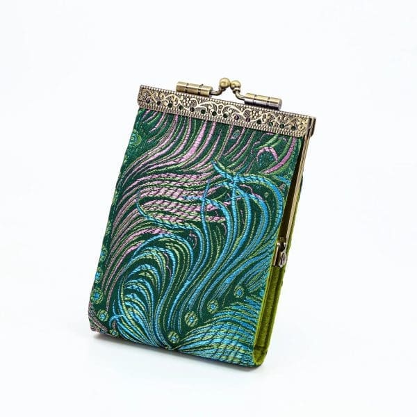 HC-14 heartfelt Peacock 未使用 Cathayana Card Holder: Elegant RFID Protection for You | Cathayana